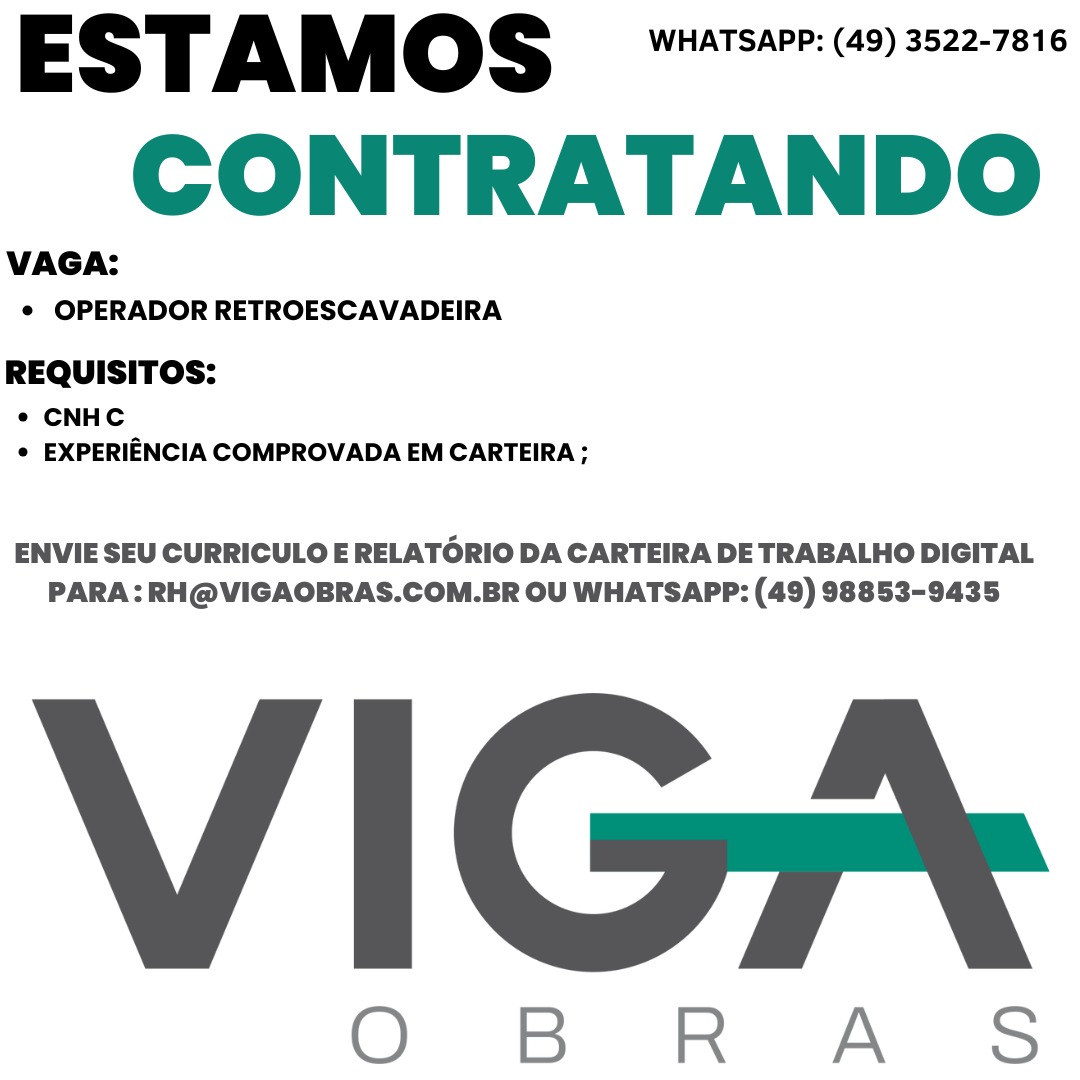 OPERADOR RETROSCAVADEIRA