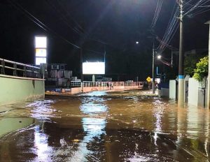Madrugada de Caos: Fortes chuvas marcam a virada do ano e causam estragos em Joaçaba e região