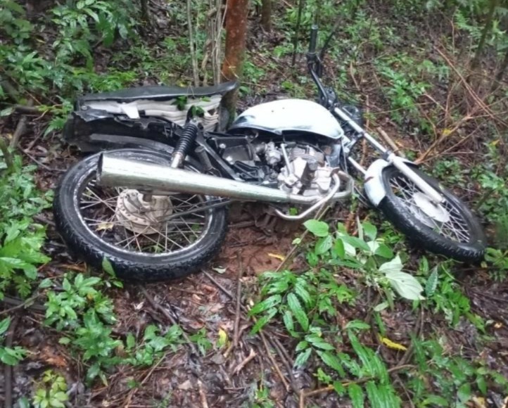 Polícia Militar recupera motocicleta furtada em Joaçaba