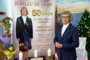 Uma vida de fé! Irmã Inês Franceschet celebra Jubileu de Ouro em Herval d’Oeste