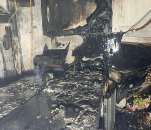 Incêndio atinge padaria no Centro de Campos Novos e mobiliza Corpo de Bombeiros