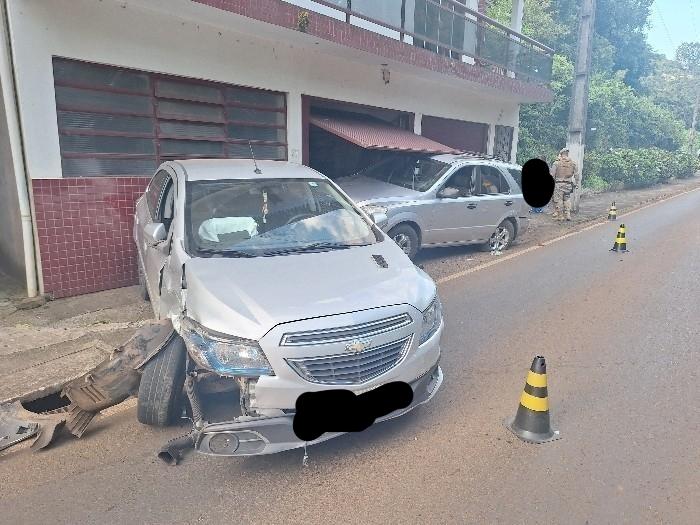 Mulher é presa por embriaguez ao volante após acidente em Joaçaba