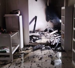 Incêndio atinge residência no Centro de Campos Novos durante a madrugada