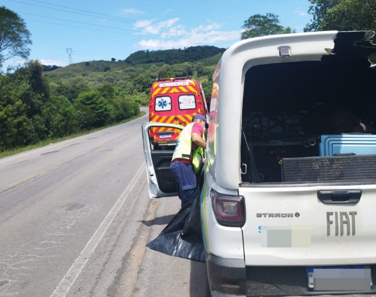 Homem é encontrado morto dentro de veículo em Campos Novos