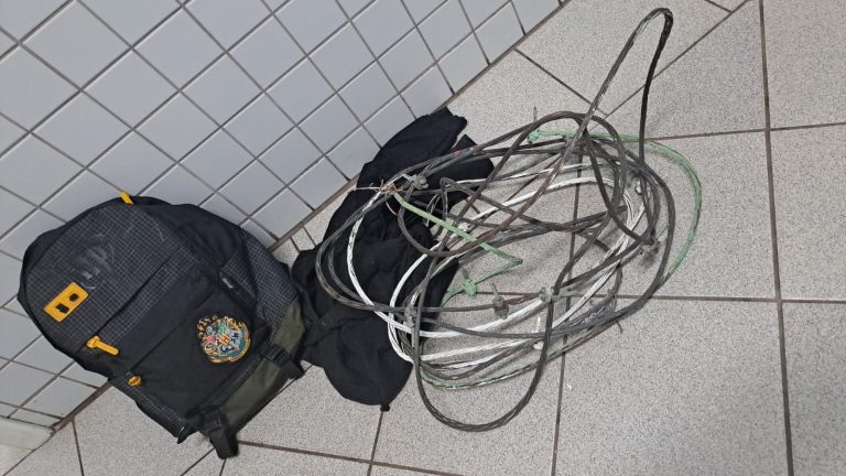 Homem é preso após furto de fios em escola de Herval d’Oeste