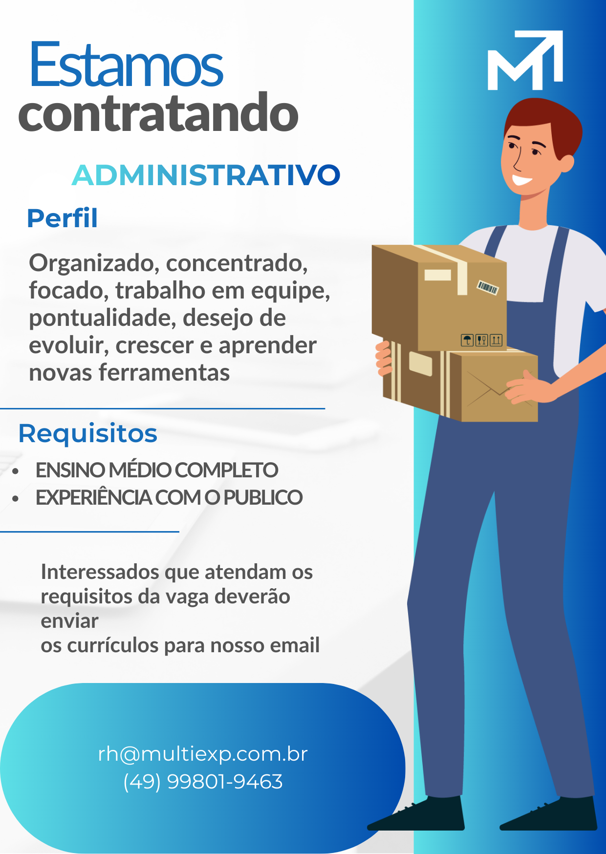 ADMINISTRAÇÃO -SETOR DE PENDENCIA E SAC