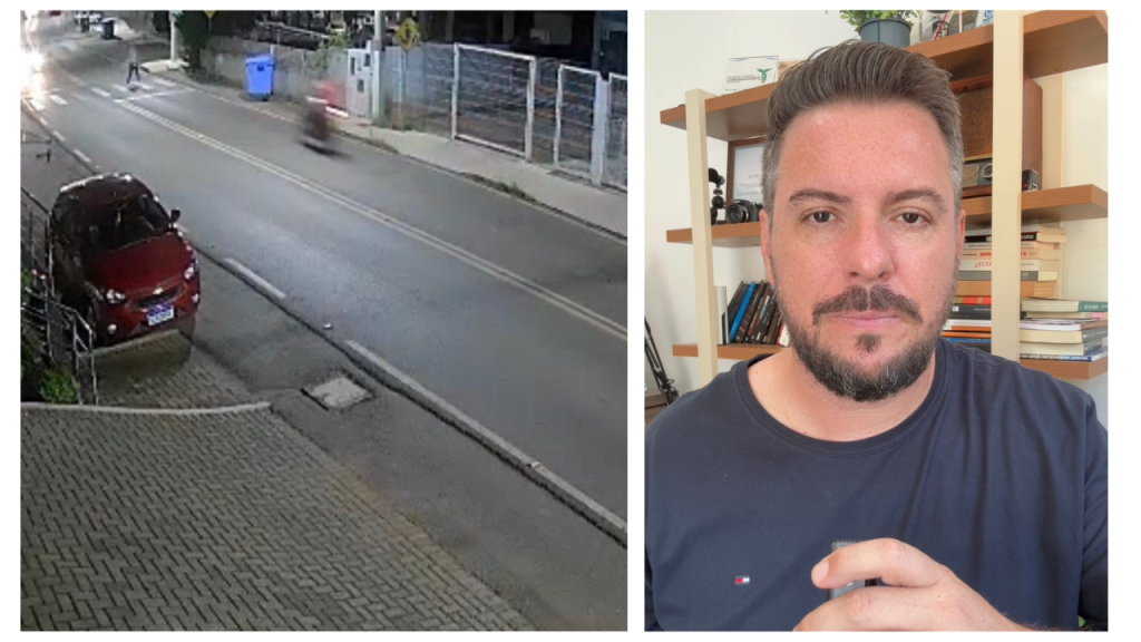 Vídeo! Vítima de atropelamento em Joaçaba recebe alta e Polícia Civil instaura Inquérito
