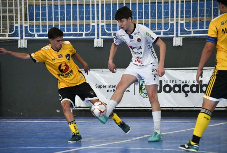Abertas inscrições para seletivas das categorias de base do Joaçaba Futsal