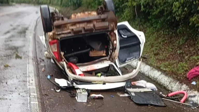 BR-153: Jovem de 18 anos morre após grave acidente entre Irani e Concórdia