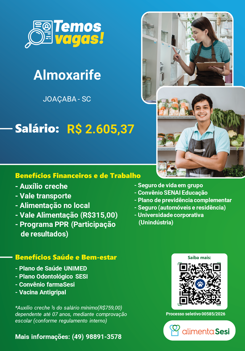 Almoxarife I – JOAÇABA