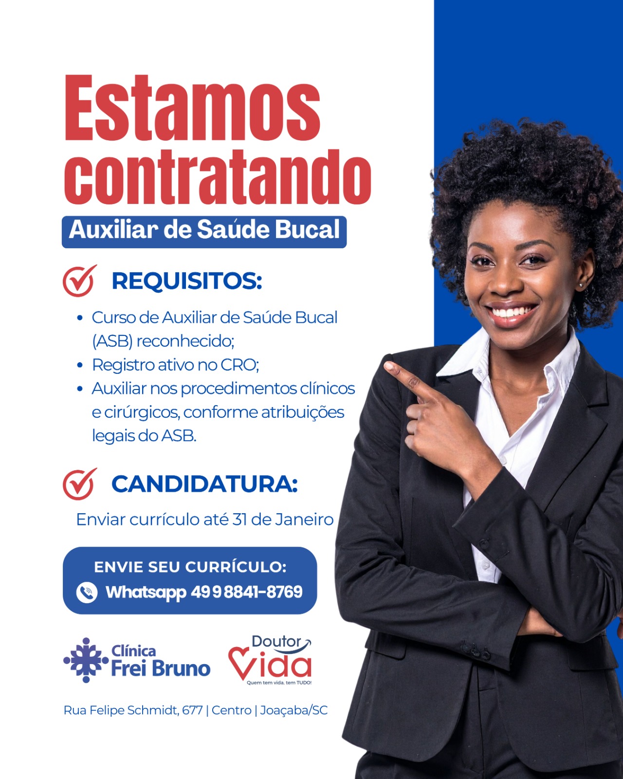 Auxiliar de Saúde Bucal