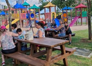 Prefeitura de Joaçaba começa a instalar novos equipamentos urbanos