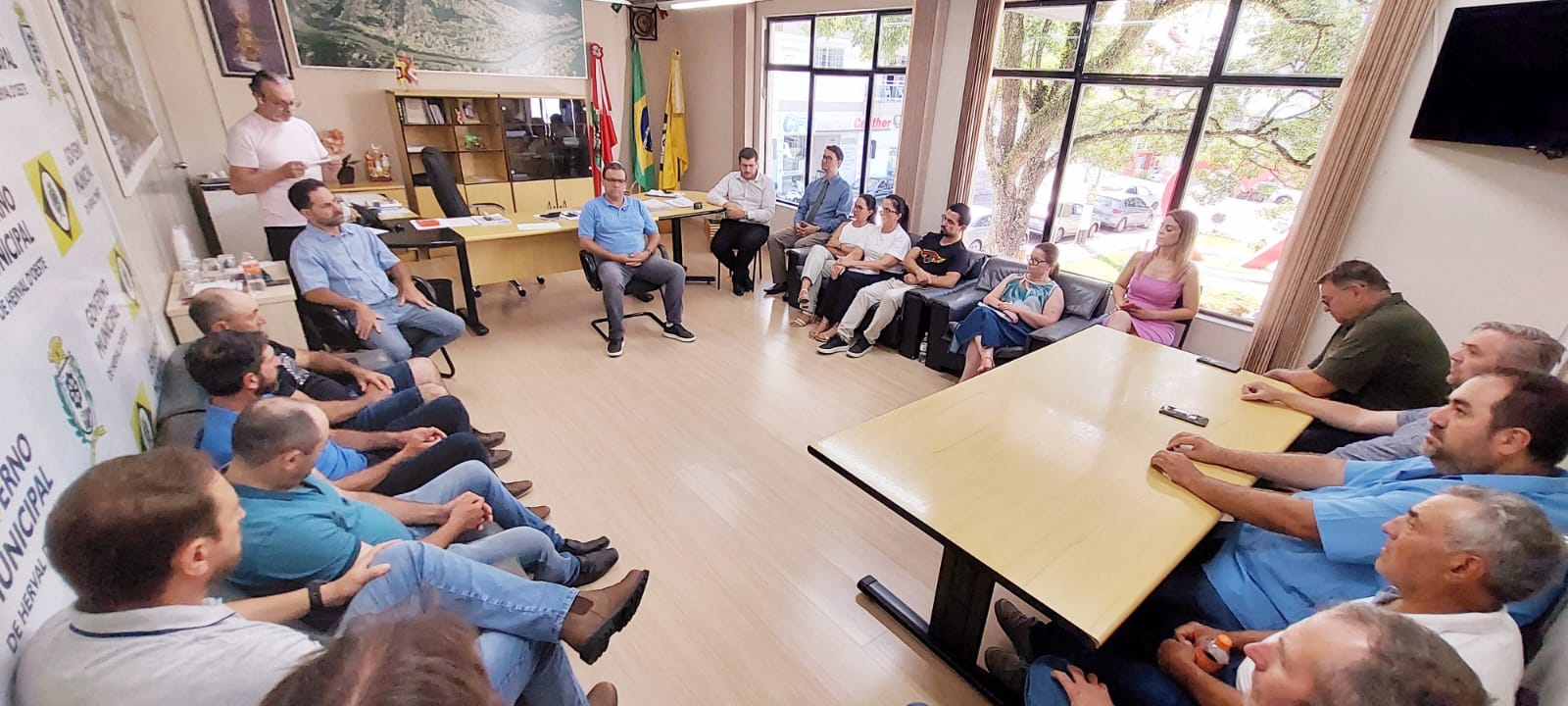 Herval investe R$ 450 mil em Sede Sarandi e Abrigo Anjos da Luz