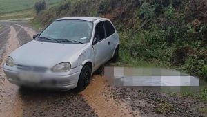 Acidente fatal: Motorista morre após ser projetado para fora do veículo no interior de Curitibanos