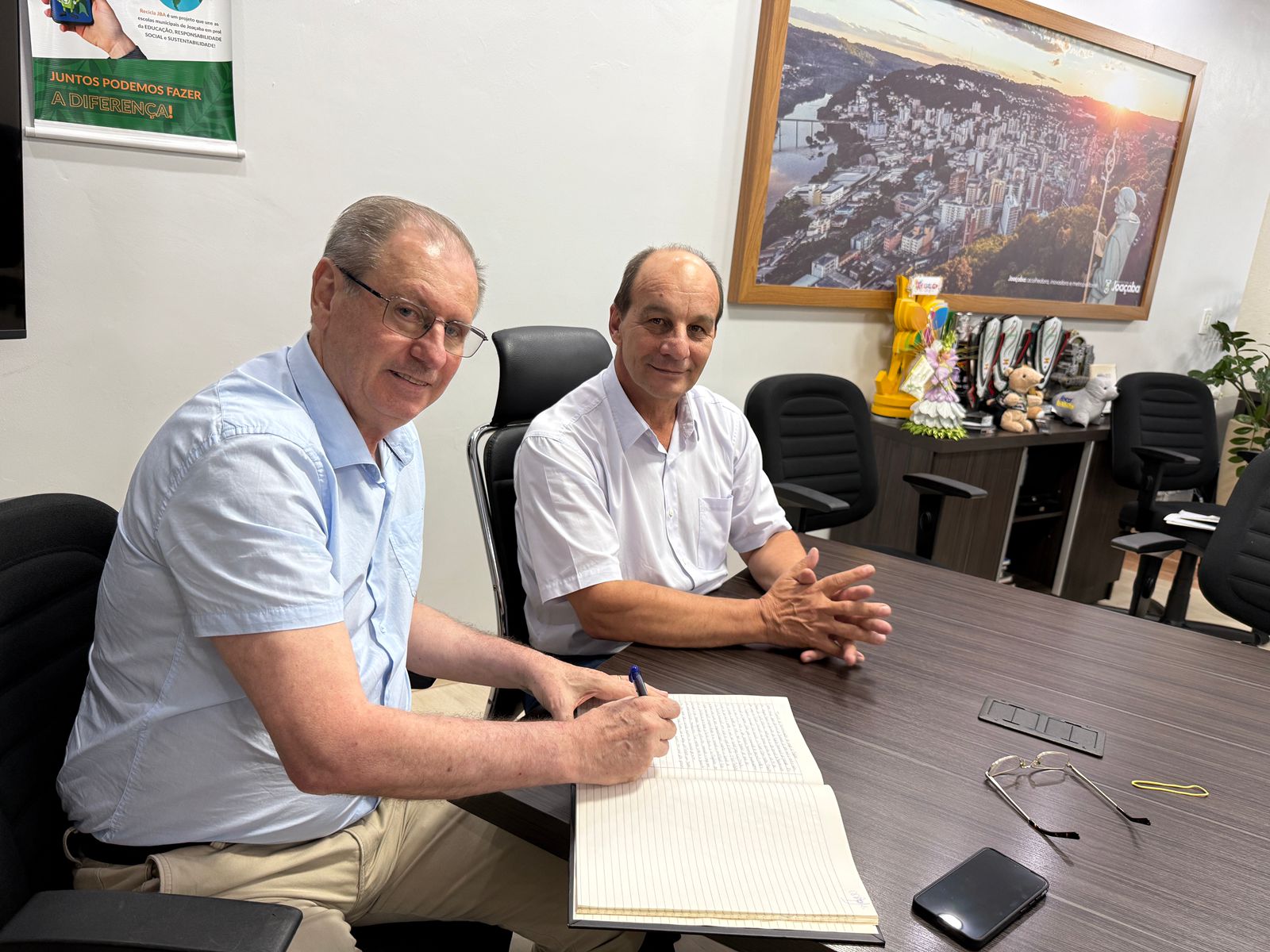 Vice-prefeito Jorge Dresch assume prefeitura de Joaçaba por 10 dias