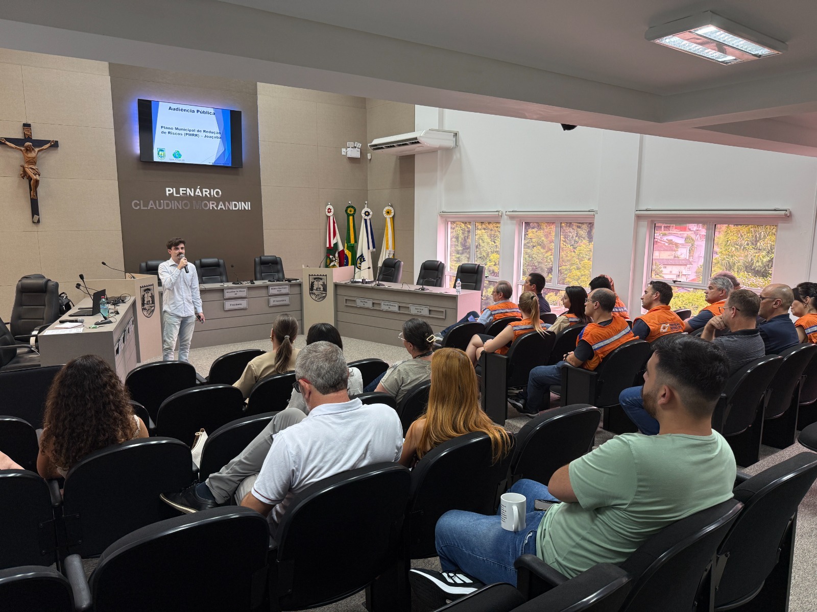 Plano Municipal de Redução de Riscos é apresentado em audiência pública em Joaçaba
