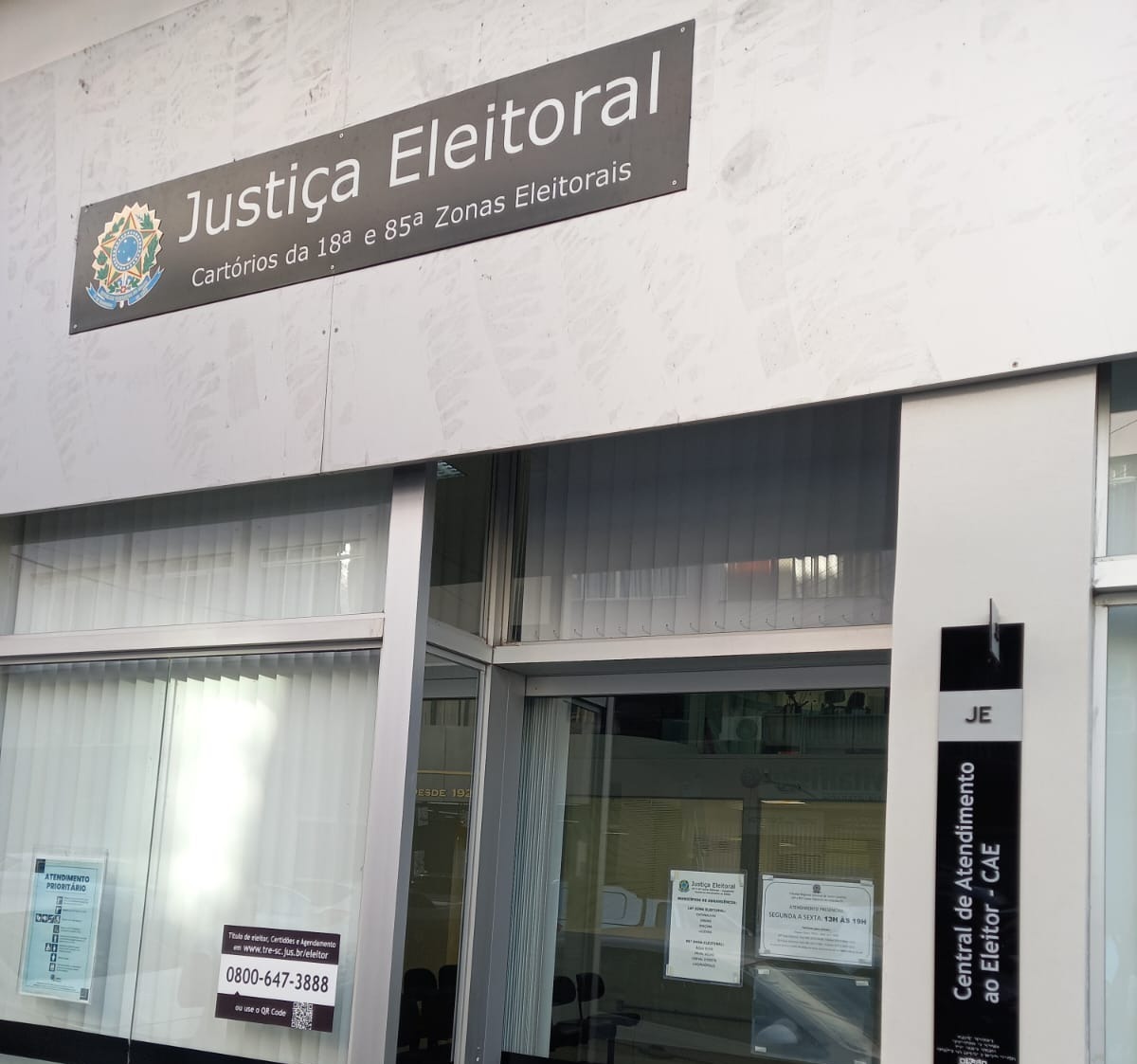 Fique atento: TRE muda alguns locais de votação em Joaçaba