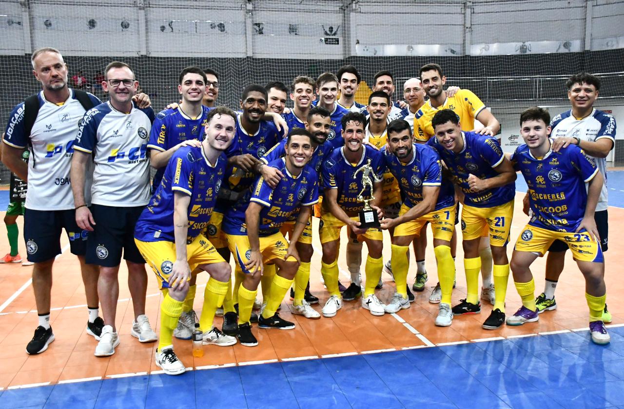Joaçaba Futsal faz primeiro amistoso e vence a Chapecoense