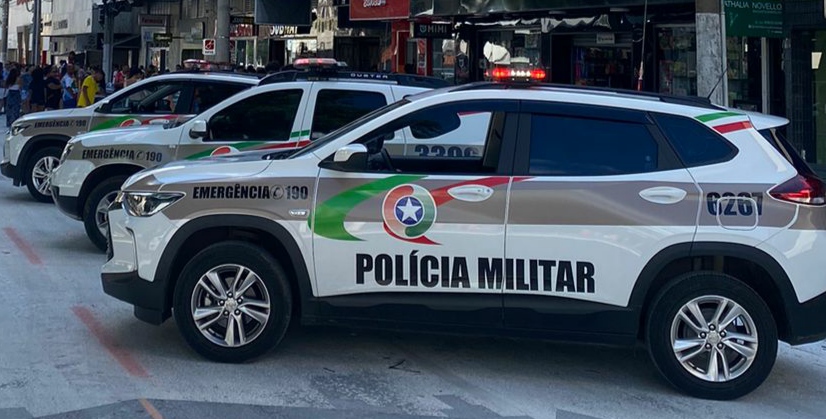 PM de Luzerna atende ocorrência de direção perigosa e apreende motocicleta