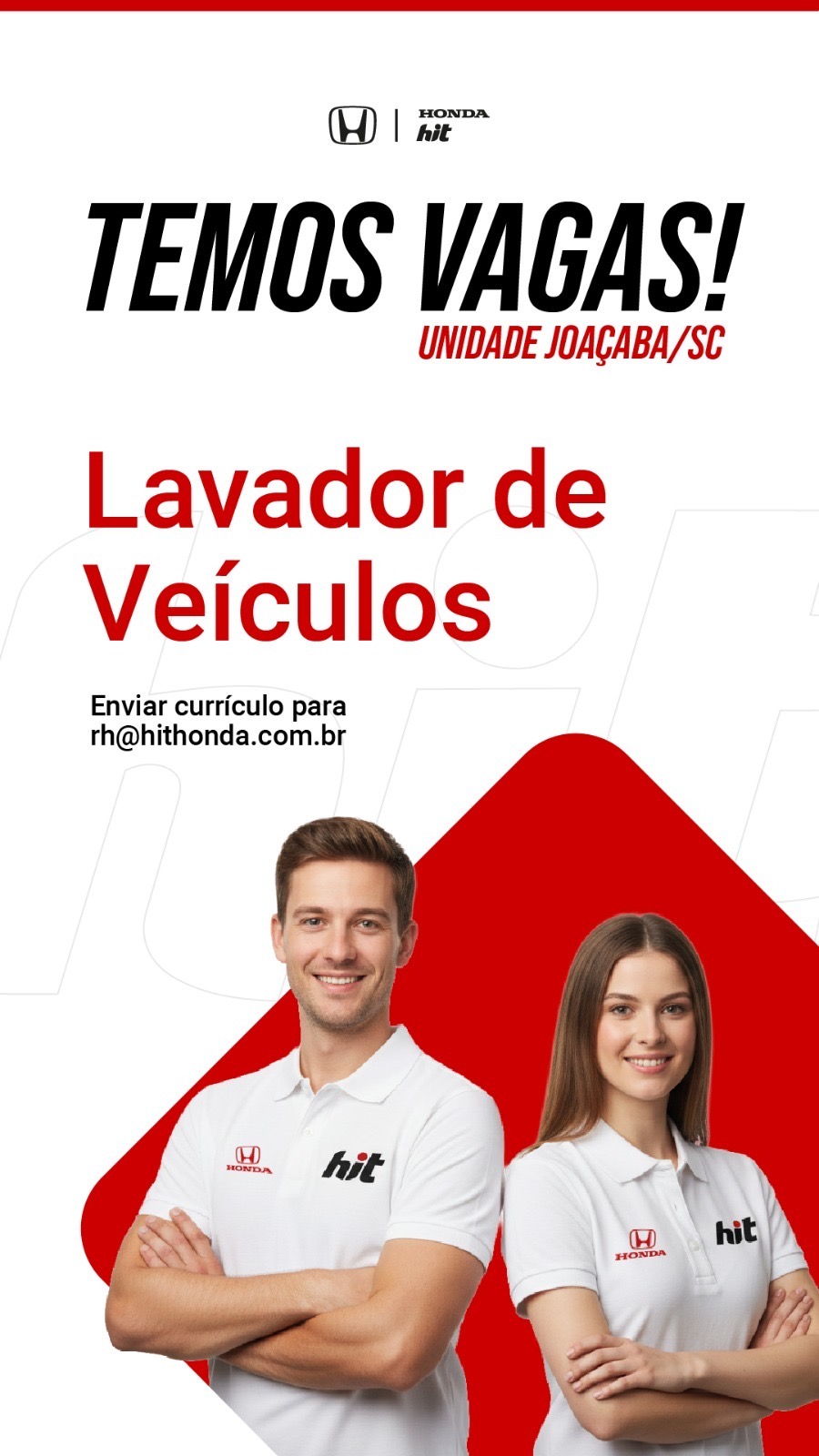 Lavador de veículos concessionária