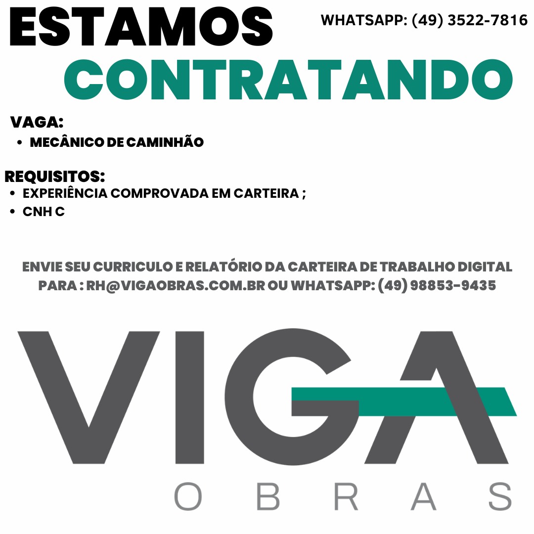 MECANICO DE CAMINHÃO