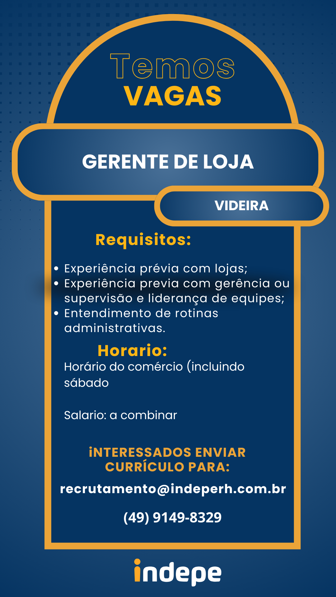 Gerente de Loja