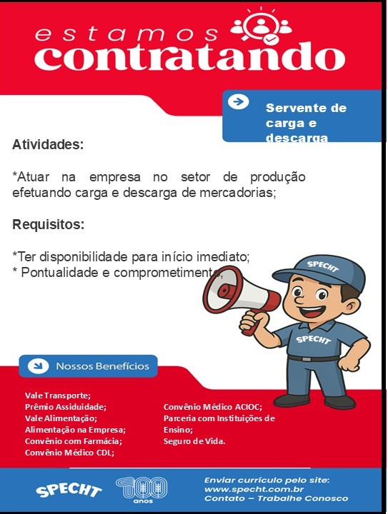 Servente de carga e descarga