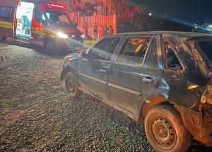 Motorista fica gravemente ferido após acidente em Curitibanos