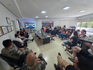 Joaçaba participa do Simulado Estadual de Gestão de Desastres com mobilização de gabinete de crise e forças de segurança
