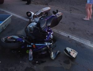 Motociclista morre em colisão com carro na BR-282 em Herval d’Oeste