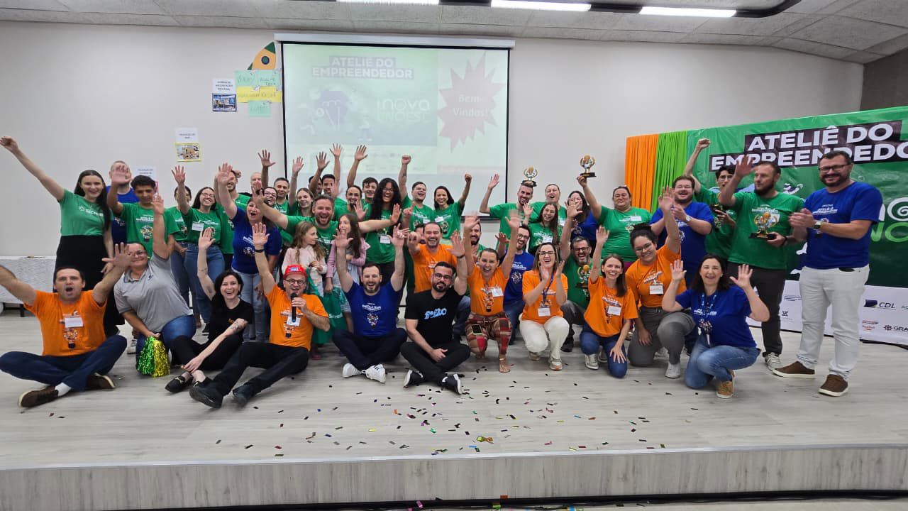 Ateliê do Empreendedor promove imersão em inovação e desenvolvimento de novos negócios em Capinzal