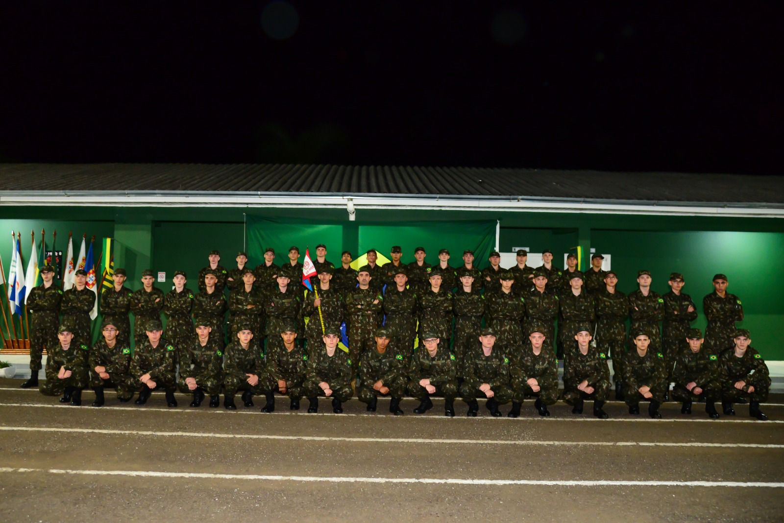 Tiro de Guerra de Joaçaba realiza solenidade de matrícula de 50 novos atiradores da Turma 2026