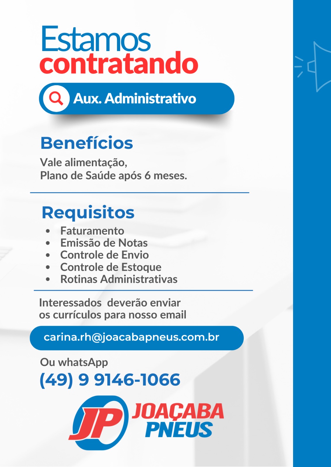 Auxiliar Administrativo