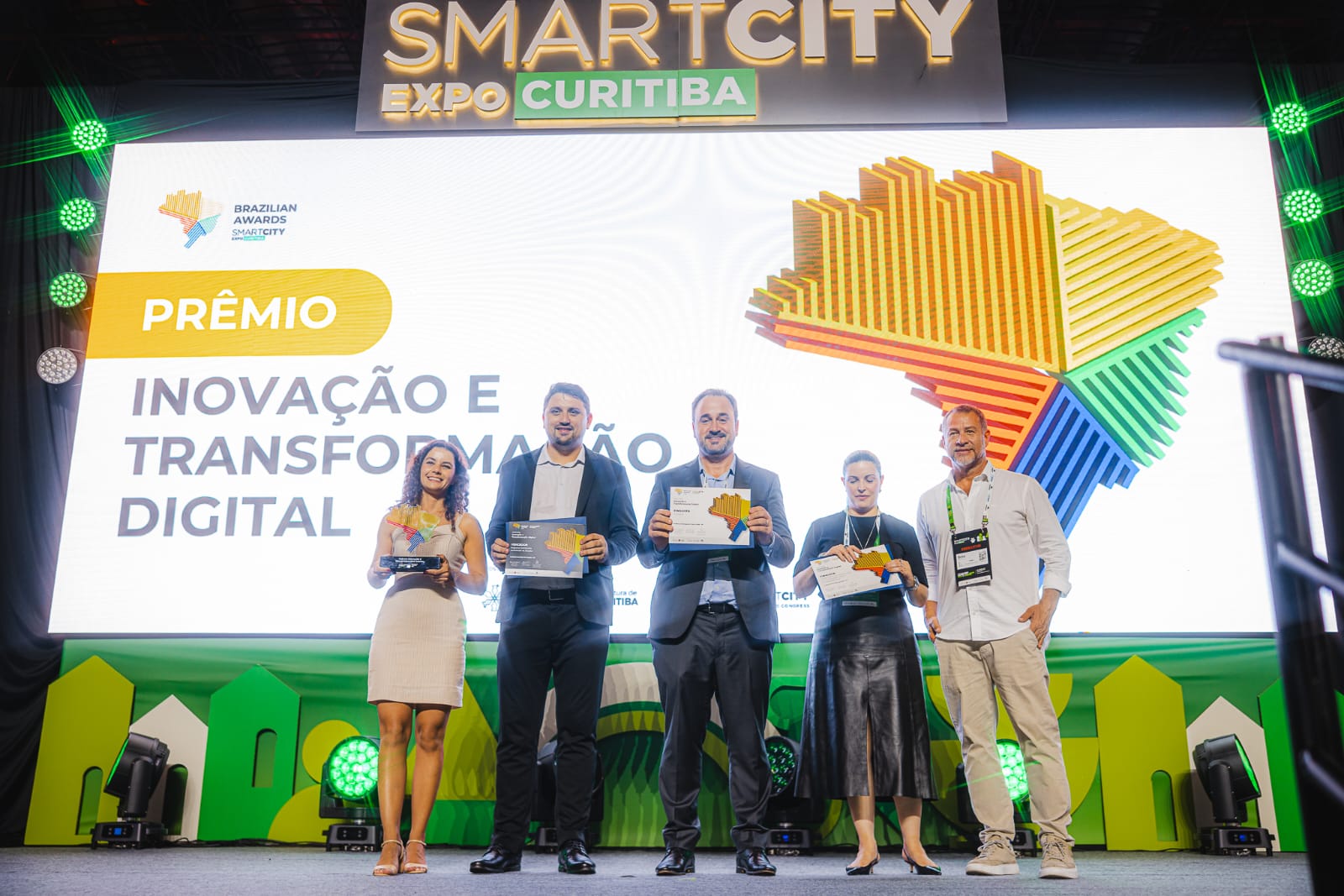 Joaçaba conquista prêmio “Inovação” no Smart City Expo Curitiba