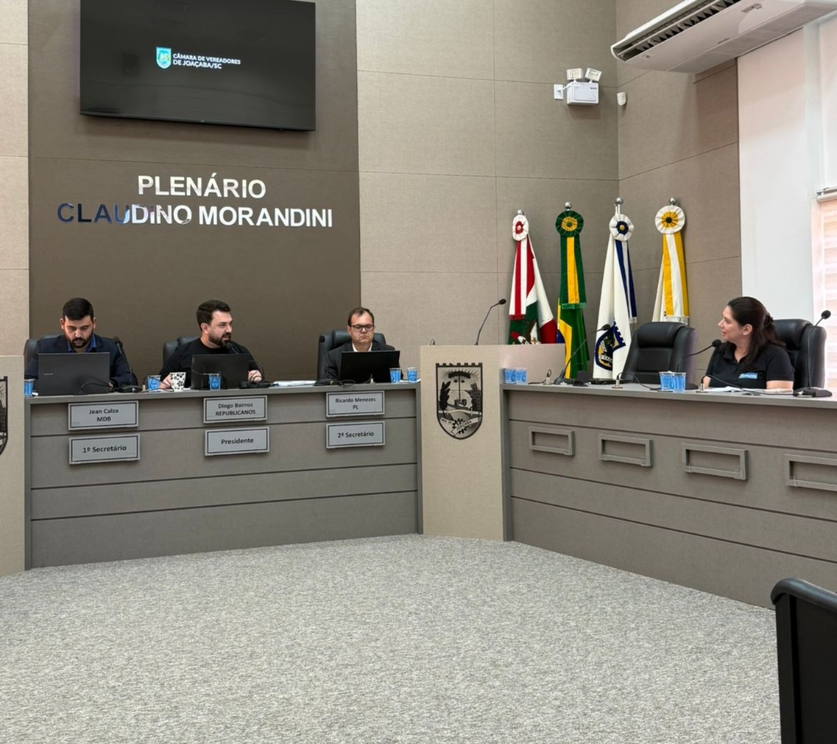 Primeiros depoimentos são colhidos na CPI da Prefeitura de Joaçaba