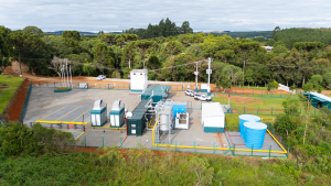 Primeira usina de biometano a partir de dejetos suínos da América Latina é inauguradaem Campos Novos