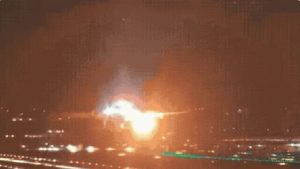 Estudante do Oeste relata momentos de terror após explosão em motor de avião