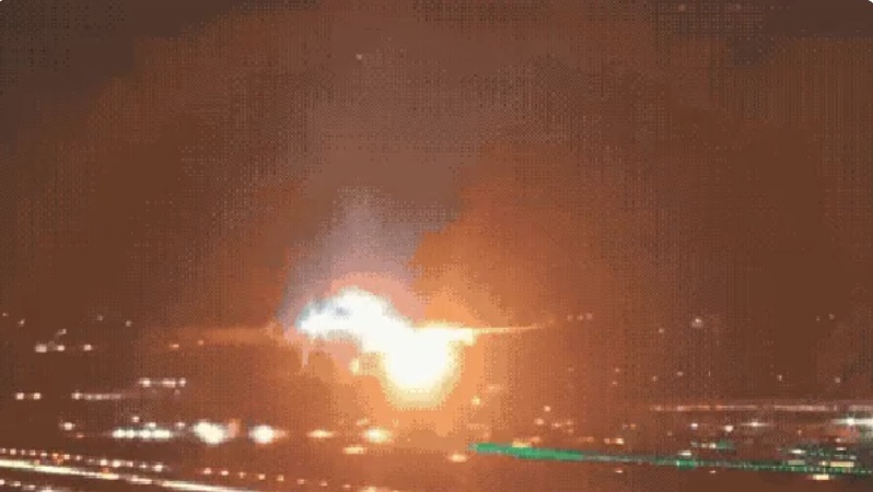 Estudante do Oeste relata momentos de terror após explosão em motor de avião