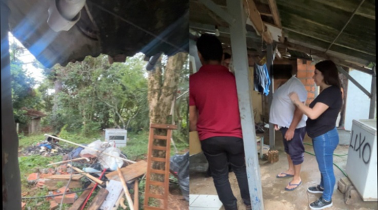 Idoso é encontrado em situação insalubre e mulher é presa em flagrante em Caçador