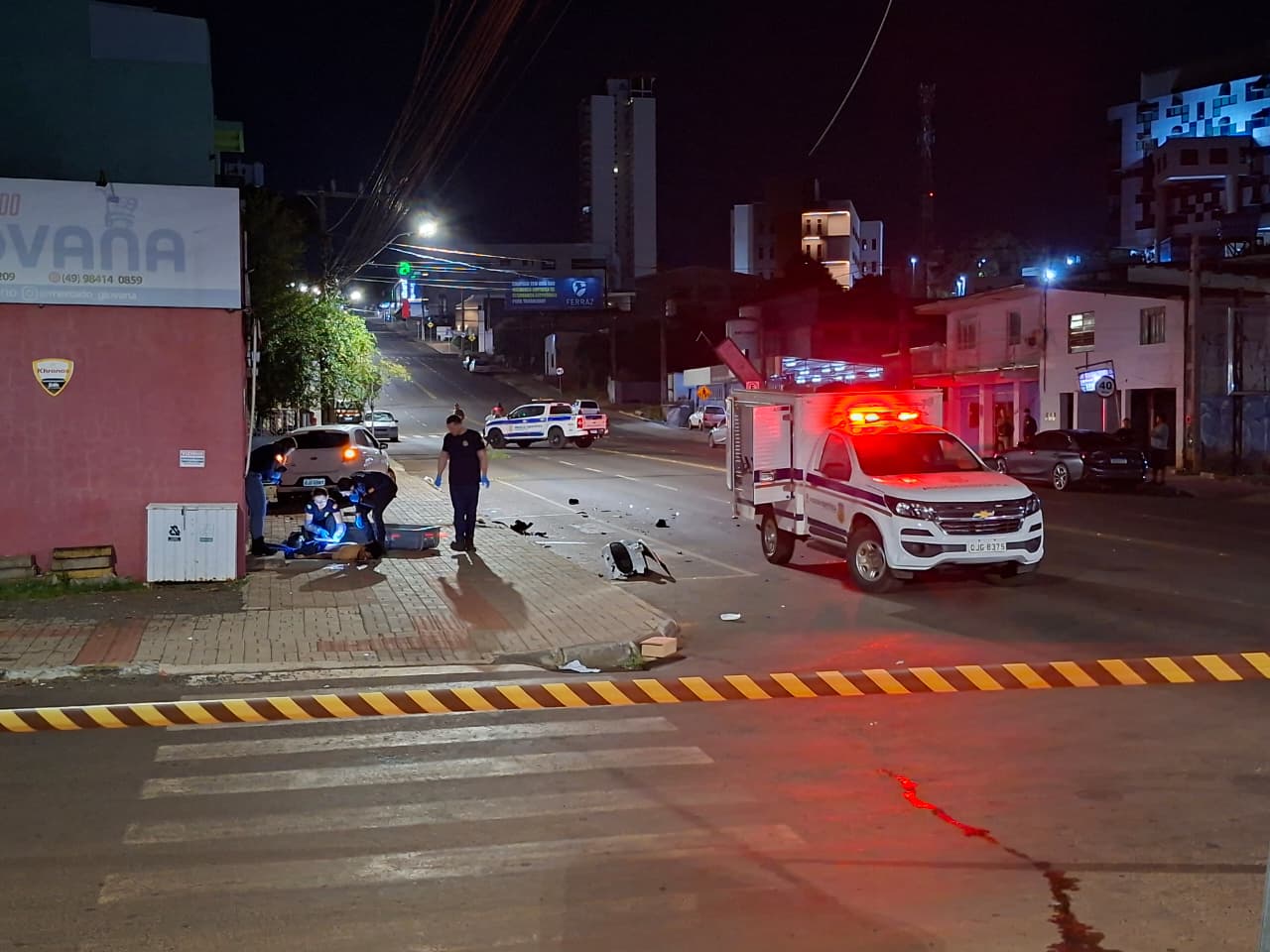 Motociclista morre após suposta disputa de racha no Oeste