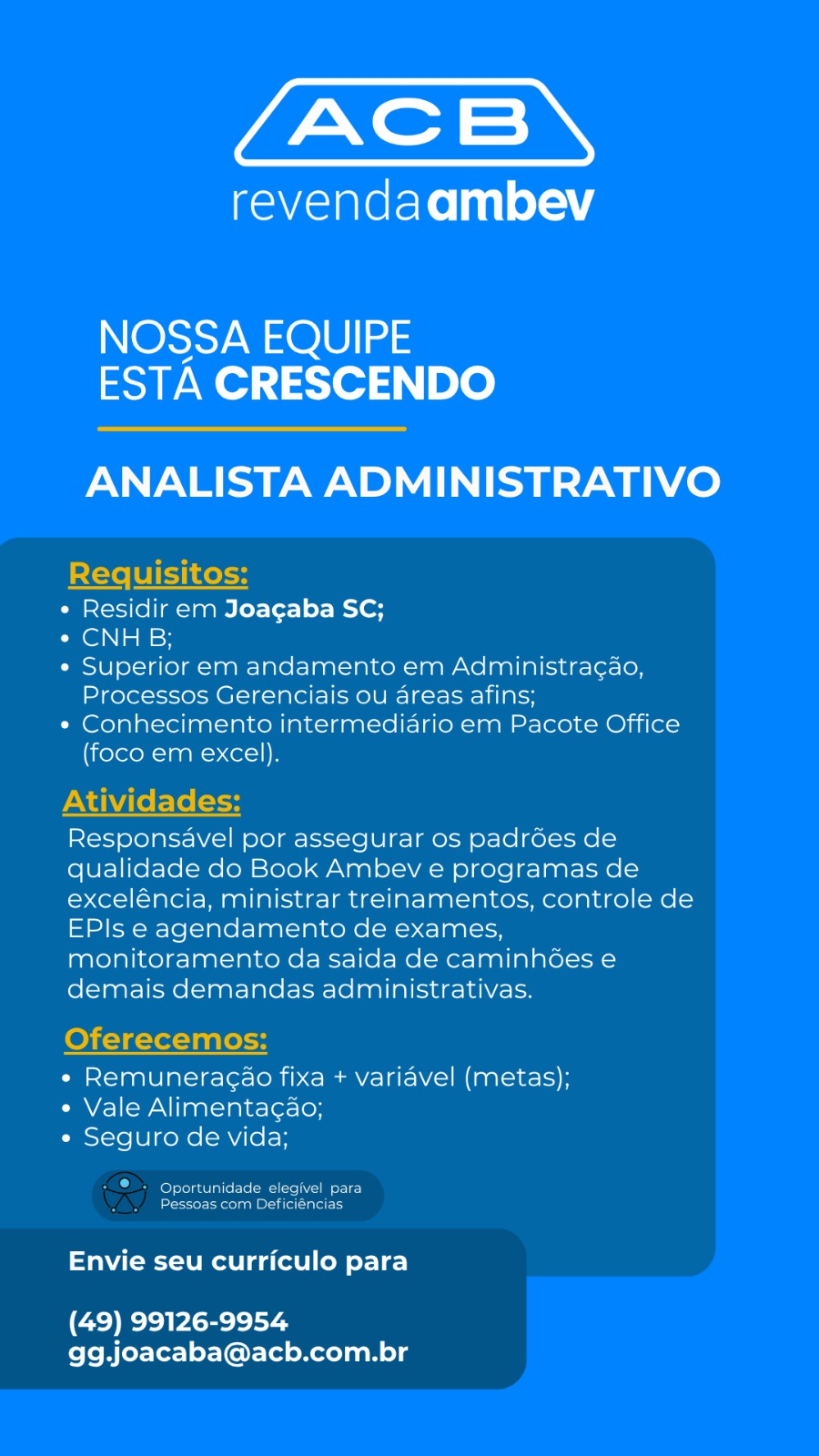 Analista administrativo