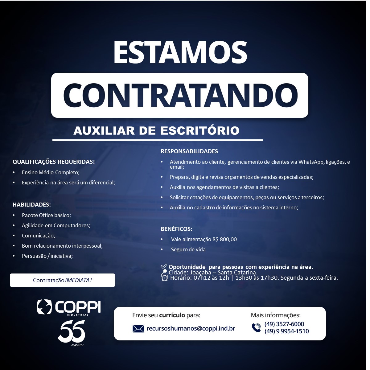 Auxiliar de Escritorio