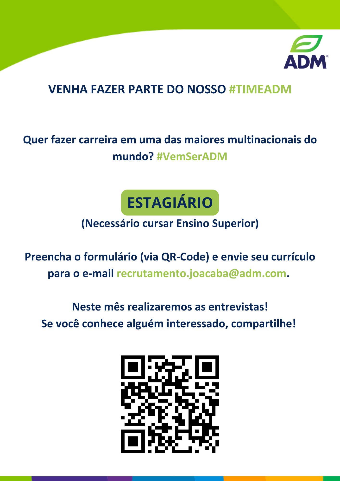 OPORTUNIDADES – ADM DO BRASIL