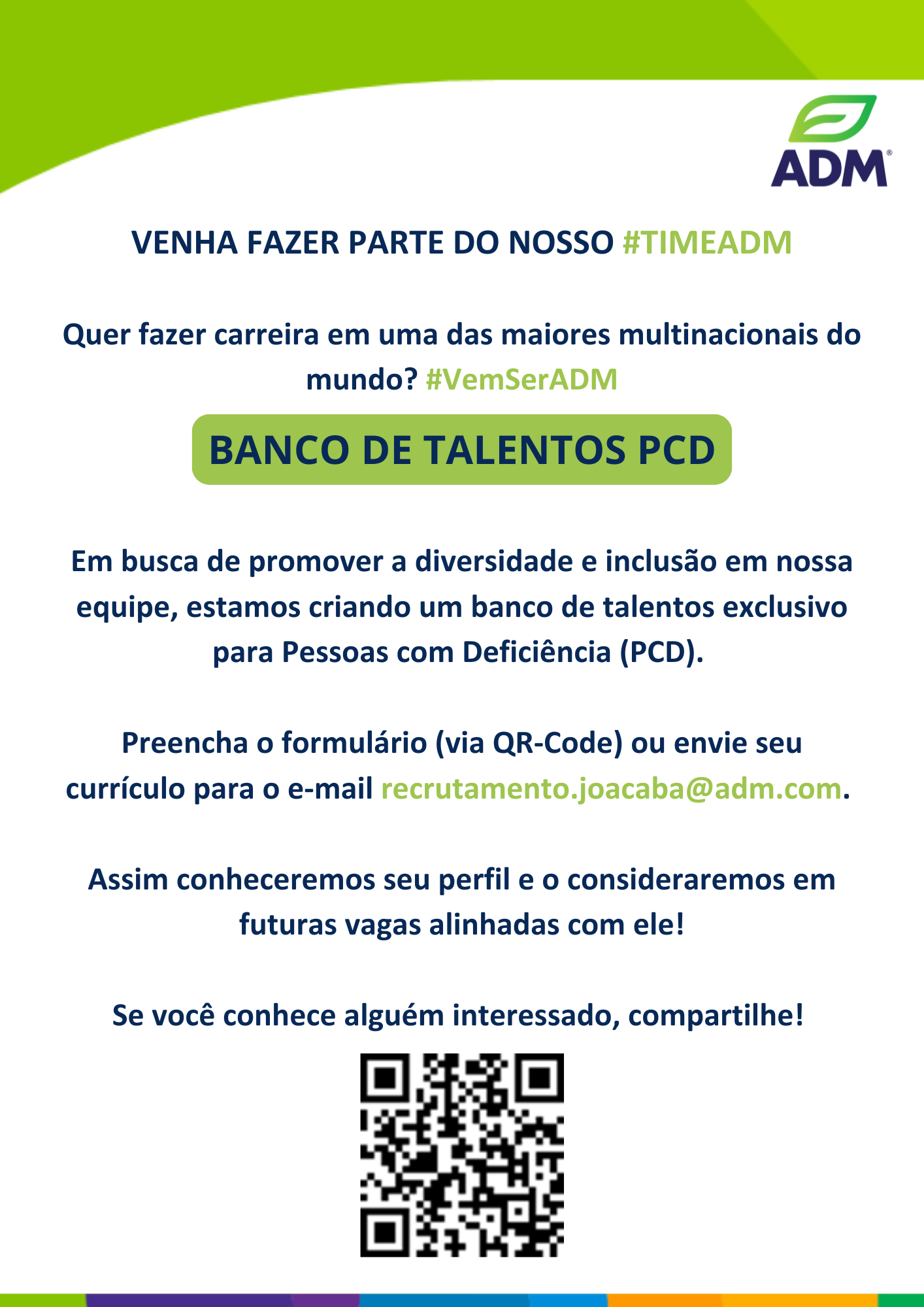 OPORTUNIDADES – ADM DO BRASIL