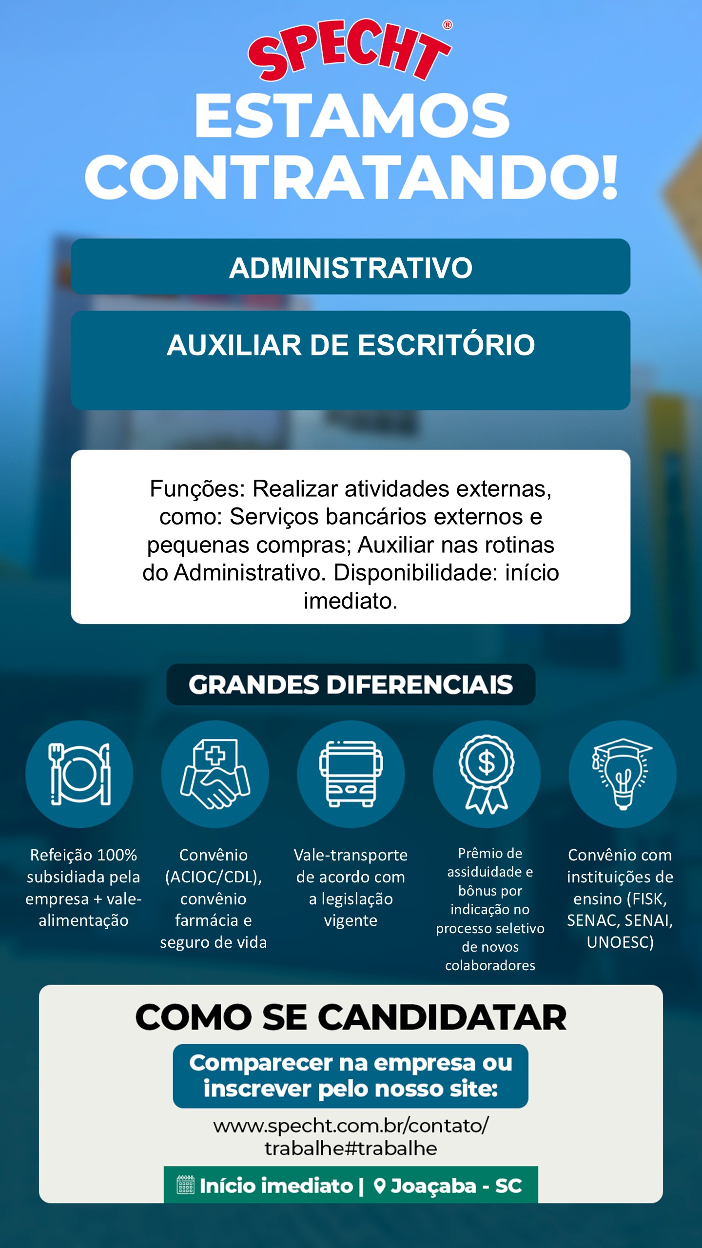 Auxiliar de Escritório