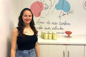 Exemplo que salva vidas: Bombeira natural de Capinzal doa 100 litros de leite materno