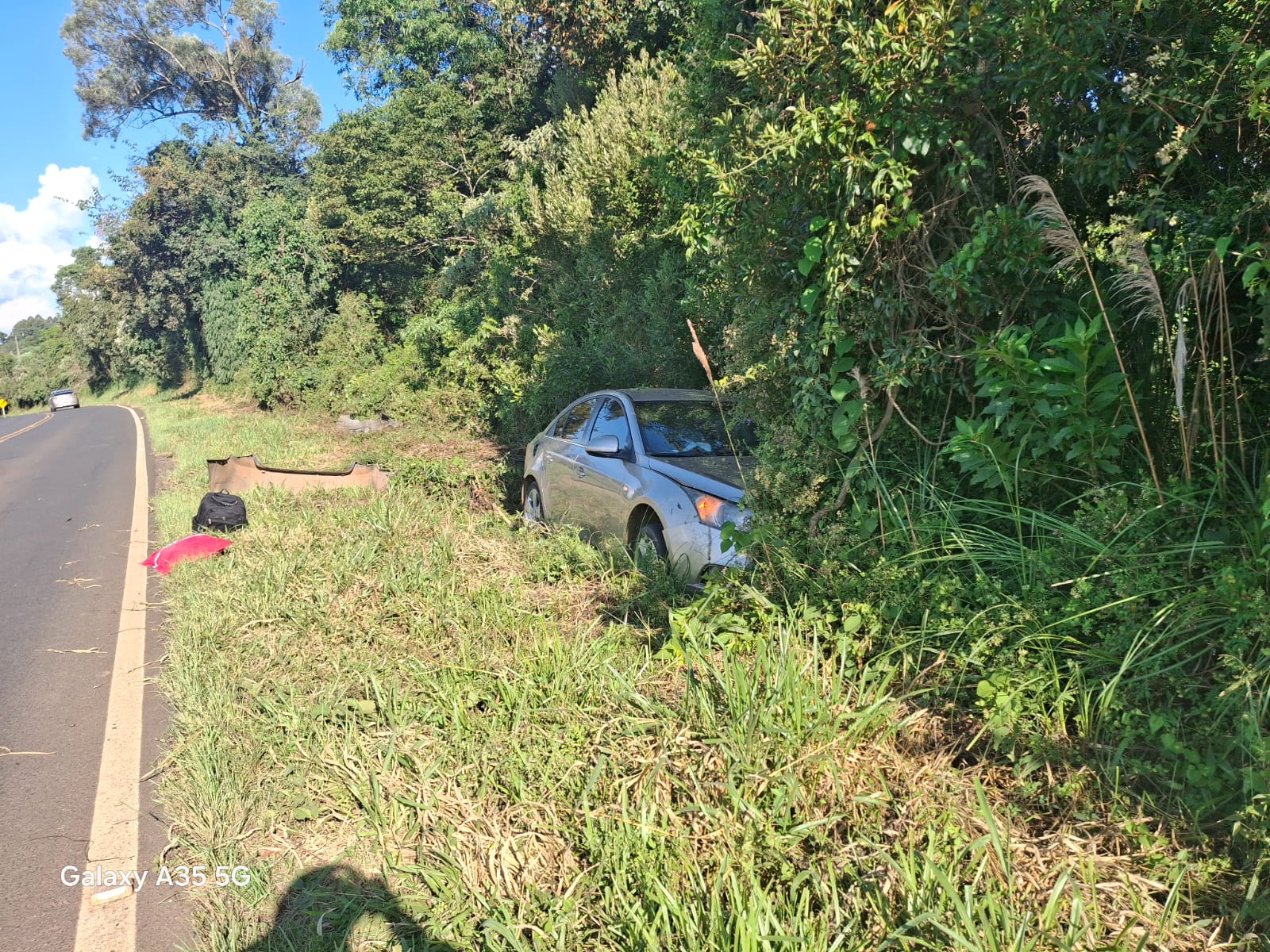 Duas saídas de pistas mobilizam bombeiros em Catanduvas