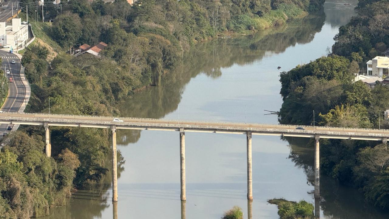 Atenção: Ponte Emílio Baumgart terá bloqueio parcial nesta quinta-feira (09)