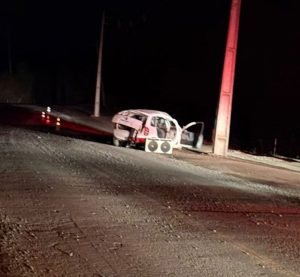 Jovem de 18 anos morre após capotamento no Oeste