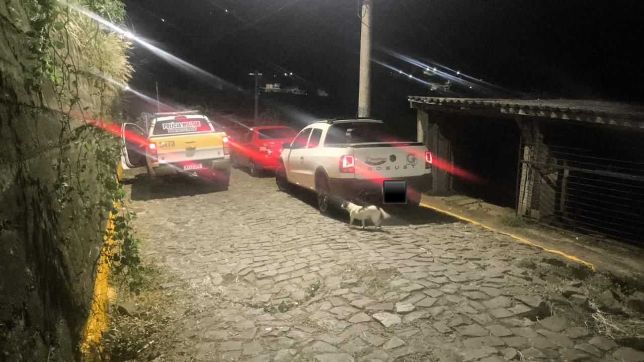 Veículo furtado em Ibicaré é recuperado pela PM em Herval